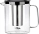 Dzbanek do herbaty Vilde szklany z zaparzaczem żaroodporny Przezroczysty 1.5 l (5900670101937) - obraz 1