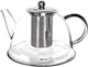 Dzbanek do herbaty Orion szklany z zaparzaczem żaroodporny Przezroczysty 1.65 l (8592381160012) - obraz 1