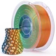 Філамент ELEGOO PLA Silk Blue Green Orange 1.75mm, екологічна паперова котушка, 1kg (50.203.0337) - зображення 1
