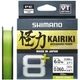 Шнур Shimano Kairiki 8+ 150m (Mantis Green) 0.06mm 6lb/4.8kg - зображення 1