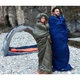Спальний мішок KingCamp Huron 250 Comf +12°C / Lim +7°C / Extr -3°C Navy - зображення 4
