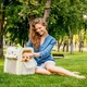 Рюкзак-переноска Waudog Relax Eco для котів та дрібних порід собак до 8 кг 42х34х27 см (26456564) - зображення 5