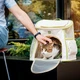 Рюкзак-переноска Waudog Relax Eco для котів та дрібних порід собак до 8 кг 40х40х26 см (26456556) - зображення 10