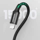 Кабель Ugreen US171 USB 2.0 Type-C M – Lightning M 2м 3A PD Nickel Plating ABS Shell Black (60752) - зображення 3