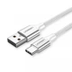 Кабель Ugreen US288 USB 2.0 AM-Type-C M 2 м 60W QC 3.0 White (60133) - зображення 1
