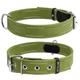 Ошейник для собак Collar хлопковая тесьма/двойной 35 мм х 51-63 см Брезент (6138 Col) - изображение 2