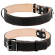 Ошейник Collar двойной 35 мм х 48-63 см Черный (02791 Col) - изображение 2