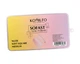 М'які форми Komilfo SoFast Nail Forms Nude Soft Square Medium для швидкого нарощування 240 шт - изображение 1