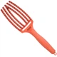 Щітка для волосся OLIVIA GARDEN Finger Brush Care Iconic Boar&Nylon Orange Dream - изображение 1