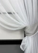 Кухонный комплект VR-Textil № 062к шторка с ламбрекеном светло-серый с белым 150х170 см (50-478) - изображение 3