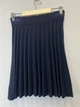 Женская вязаная юбка в складку мини ARJEN MKAR102184 - Oversize 42/52, Синій - изображение 3