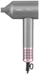 Фен Pink Touch, 1600Вт, 2 швидкості, 3темп.режими, іонізація, дифузор, магнітні насадки, сір ARDESTO 000329237 - зображення 1