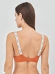 Бюстгальтер без косточек бесшовный с Push-up бесшовный brabrabra 115С 75B Темно-апельсиновый (6907208008644) - изображение 2