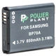 Аккумулятор к фото/видео PowerPlant Samsung BP70A (DV00DV1261) - изображение 2