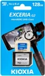 MicroSDXC Kioxia 128 GB microSDXC Exceria G2 UHS-I U3 V30 A1 Class 10 + SD-adapter (LMEX2L128GG2) - зображення 2