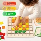 Деревянная головоломка танграм для детей Commodum Montessori, геометрические фигуры, 120 элементов - изображение 2