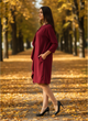 Платье InDresser XS Бордовый (IN-0209Н009Д-Bordo) - изображение 3