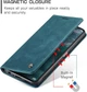 Чехол книжка Caseme с магнитом для Xiaomi Redmi 15C зеленый - изображение 4