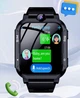 Детские умные смарт часы Y76 на Android с GPS-навигацией, SIM-картой, Wi-Fi, видеозвонком, HD-камерой, прослушиванием, SOS, 16 ГБ памяти и поддержкой 4G Черный - изображение 6