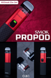 POD система Smok PROPOD KIT Red сигарета электронная на 800 мАч под система Смок Пропод 0.8 Ом цинк красный - изображение 5