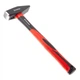 Молоток, 800 г, ручка з фібергласу INTERTOOL HT-0208 - зображення 3