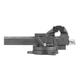 Тиски слесарные поворотные, 150 мм, 9,6 кг INTERTOOL HT-0083 - изображение 3