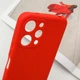 Силиконовый чехол Epik Candy Full Camera для Xiaomi Redmi 12 Красный / Red - изображение 5