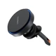 Бездротовий автомобільний зарядний пристрій Choetech 15W Magnetic Сar Сharger with LED Blue (T205-F) - зображення 1