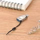 Переходник Hoco UA10 OTG USB to MicroUSB Стальной - изображение 5