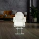 Косметологическая кушетка A 202 White с регулируемой спинкой для массажа и косметологии из экокожи - изображение 2