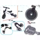 Велобег 3 в 1 Ikonka Trike Fix Mini, трехколесный беговел, трехколесный велосипед и двухколесный велосипед в одном, Белый - изображение 4