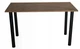 Игровой компьютерный стол SmartDesk B-13 120×60 см в цвете дуб с черными ножками для дома и офиса - изображение 4