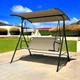 Садовые качели IdealGarden, 3‑местные, бежевые металл + ткань, 172×110×154 см, 240 кг - изображение 9