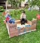 Детская песочница Playtive «Рыцарский замок» с сиденьями и башнями - изображение 8