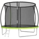 Батут SIDER 10 FT, 312 см, с внутренней сеткой и лестницей чёрный, 150 кг - изображение 1