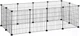 Манеж для животных Songmics 143x73x46 см, металлическая клетка для собак и мелких грызунов - изображение 5