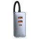 Автомобільний зарядний пристрій Baseus Share Together 1C (30W) with cord 1C+2A (90W) Grey (CCBT-A0G) - зображення 3