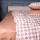 Простынь MirSon евро 200x220 см 17-0759 Cocoa Bliss Бязь (2200010935752) - изображение 1