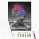 Картина по номерам Слон с яркими красками 40х50 см Brushme BS36046 - изображение 5