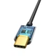 Кабель-перехiдник Baseus Type-C Male to 3.5mm Female Adapter L54 Deep Grey (CATL54-0G) - изображение 4