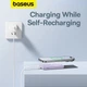 Зовнішній акумулятор Baseus Magnetic Mini Wireless Fast Charge Power Bank 5000mAh 20W Nebula Purple (P10022107513-00) - изображение 14