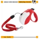 Повідець-рулетка Ferplast Amigo Cord M Light Blue для собак із шнуром - зображення 9