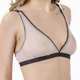 Бюстгальтер жіночий м'яка чашка з сіточки Felisiya Lingerie Сріблястий півонія 2007-168с170 L - зображення 1