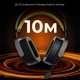 Ігрова гарнітура Ajazz AHM09 MAX Black Gray Yellow (AHM09-MAX-BGY) - зображення 8