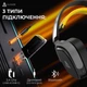Ігрова гарнітура Ajazz AHM09 MAX Black Gray Yellow (AHM09-MAX-BGY) - зображення 10