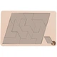 Детская интерактивная головоломка Ummi Wooden Puzzle Random Application - изображение 5