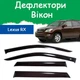 Дефлектори бічних вікон Lexus RX II Лексус РХ 2 2003-2009 вітровики - зображення 1