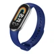 Силиконовый ремешок Original Design для Xiaomi Mi Band 8 / Mi Band 9 / Mi Band 10 Navy blue - изображение 1