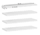 Настінні полиці SPRINGOS HF0052 4 штуки Білі (5908455306782) - зображення 8