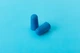 Пенные беруши для сна 50 пар HASPRO TUBE50 SNR 38 дБ Синие (1124-02) - изображение 6